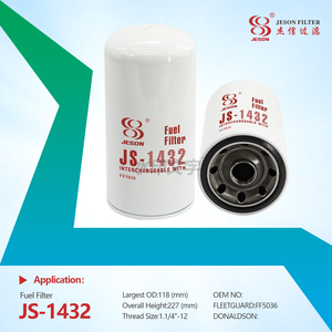 JS-1432 Original High Quality Filter Manufacturer Engine Fuel Filter Element FF5036 FS1280 FF5037 for Excavator Engine Part