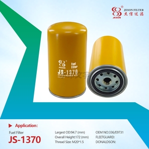 JS-1370 JCB PARTS OIL FILTER for JCB EXCAVATOR 336/E9731 SN 40880