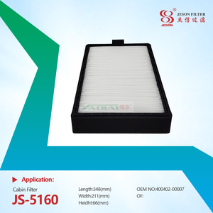 JS-5160 400402-00007 400402-0007 SC 80084 Construction Machinery Air Conditioning Filter Element