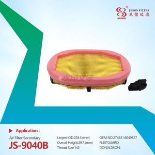 JS-9040B Factory Supply Worldwide New filters Interchangeable air Filter Cartridge 8049127