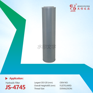 JS-4745 Original 53C0010 Return Filter Spare Part for CLG842 Wheel Loader with Good Price