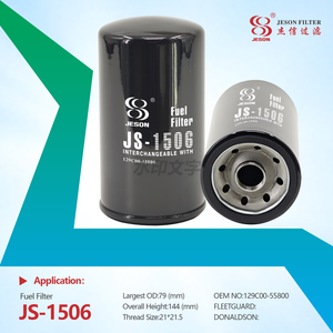 JS-1506 Hot Sale New Truck Parts Diesel Fuel Filter Element 129C00-55800 600-311-3530 for Yanmar YH1180R YH6118R Harvester