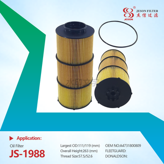 JS-1988 Factory Wholesale Customized Fuel Filter P582506 A4711800009 A4721842425 A4731800809 for Truck Spare Parts