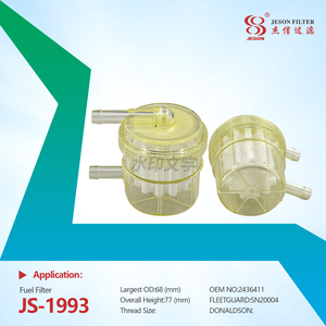 JS-1993 2436411 for CAT Engine Parts Fuel Filter 243-6411 for Caterpillar Excavator Spare Parts