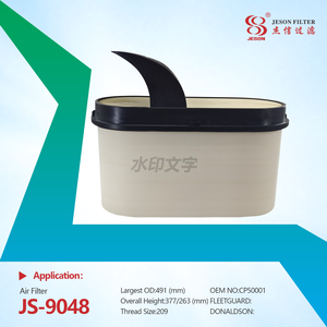 JS-9048 New Diesel Trucks Engine Honeycomb Air Filter Models DBA3746 AF4250 CP50001 A0040946804