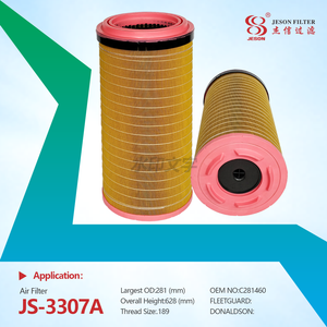 JS-3307AB Factory Direct Sales C281460 High-quality air Compressor air Filter C251020 C281300 C25900