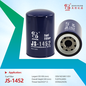 JS-1452 High Quality Factory Price Long Life Fuel Filter H421WK WK11044 FF5987 23861998 for Truck