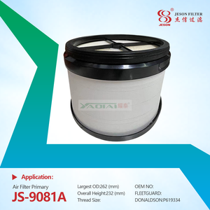 JS-9081A Filter Manufacturer Supply Truck Engine High Quality Air Filter P619334 P54752 Af27919 Re196945 Af2791900 Cp27150