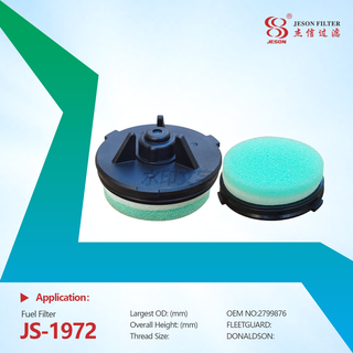 JS-1972 M316D M320 Wheel Excavator High Quality Fuel Tank Breather Filter Element As 279-9876 2799876 Fuel Filter Cap