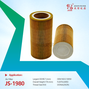 JS-1980 Manufacturer Supply Truck Air Filters Engine Parts Air Filter for Air Compressor-Models C10050 C0918 AF4328 32/925742 32925742
