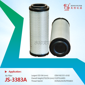 JS-3383A Factory Supply Industrial Generator Air Filter 2465011 P954603 AF26659 A-5597 RS5449 135326205
