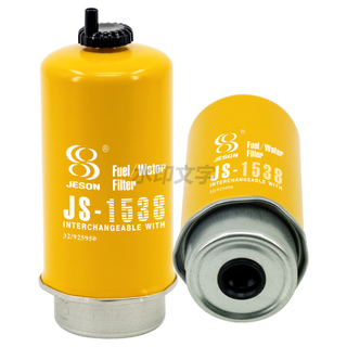 JS-1538 fuel filter 32/925950 SN 70320 for BOMAG CATERPILLAR DEUTZ-FAHR DOOSAN DAEWOO EUROVOIRIE GODWIN JARRAF VOLVO JCB JOHNSTON SWEEPERS 