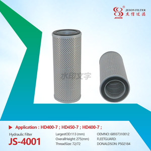 Hydrualic Filter JS4001 68937310012 H1015 P502184