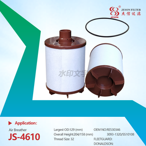 JS-4610 Crankcase Breather Filter for Truck 140955214 489604 Filter Element Compatible RE530346 274-7913 2747913 for 6090 AFM85 Engine