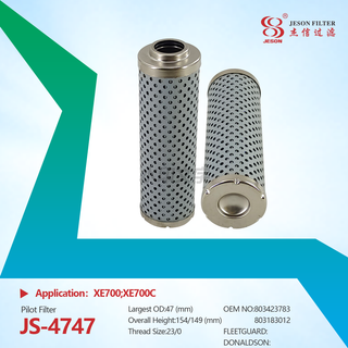 JS-4747 Hydraulic air Filter 895-0504001 895-8507001 803423783 PO-CO-02-02280 LH0110D010BN3HC High Quality Hydraulic pilot Filter