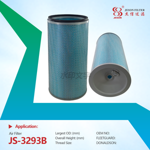 JS-3293AB Wholesale Truck Parts Air Filter Cartridge R16808 R16808 AH19073 P124867 G160376 4924947 3I0193 50018538 AF4553M PA2573 9Y6813