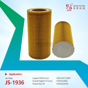 JS-1936 Manufacturer Supply Truck Air Filters Engine Parts Air Filter for Air Compressor-Models C10050 C0918 AF4328 32/925742 32925742