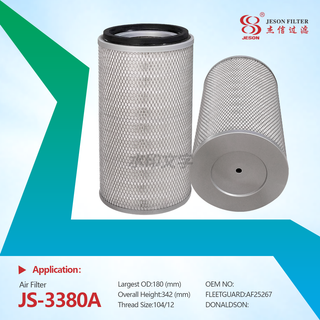 JS-3380A High-Quality Hot Sales Truck Air Filter A749-020 A749-030 Air Filter K3046 AF25266 AF25267