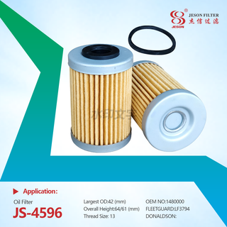 JS-4596 Factory Wholesale Engine Oil Filter Lube Filter 1480000 LF3794 O-7950