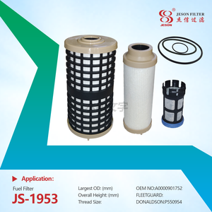 JS-1953 Truck Diesel Fuel Filtro Fuel Filter Kit FK48556 P551956 PU11005-3Z A0000901752 A0000904251 for Engine DD13 DD15 DD16