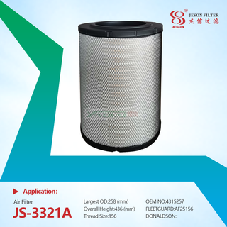 JS-3321AB High Quality Engine Filter Air Filter 4315257 4315256 SA16936 SA16937