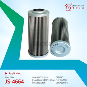 JS-4664 HF7792 Hydraulic Oil Filter HF30710 LH4252 48200 SH 61153 Leikst Micron Filter SH61153 H-5107 P169797 HF6517