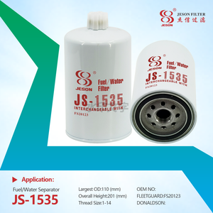 JS-1535 New Condition Truck Diesel Engine Oil Filter Compatible Heavy Truck Models FS1240 FS1242 FS1280 FS20123 LF670