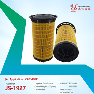 JS-1927 Manufacturer Provides High-quality Fuel Filters Directly 436-6985 500-0481 Specialized Filter element for Construction Machinery