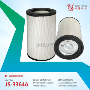JS-3364A Factory Supplied V Bank New Condition High Efficiency Cartridge Filter Element Model 2777838 AF27698 G200088 G290055