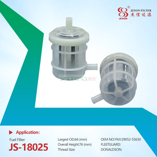 JS-18025 High Quality Forklift Parts Engine Fuel Filter Assembly for 4D94E/4TNE98, YM129052-55630 & 0009830540