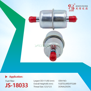 JS-18033 High Performance Diesel Engine Parts Fuel In-line Filter Gasoline Filter FF5289 FF149 FF157 FF155