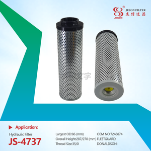 JS-4737 Hydraulic Filter Motor Filter 6692337 Bobcats S750 Skid Loader Hydraulic Oil Filter 7248874