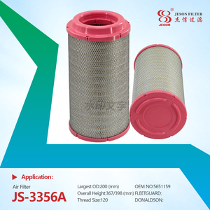 JS-3356AB WEICHAI WP6 for SDLG SEM Grader Spare Part New AIR Filter Part Numbers 5651159 1000880522 4110002852014 W010519395 13065627