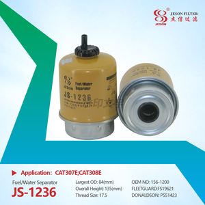 JS-1236 Fuel / Water Separator High quality 156-1200 FS19621 P551423