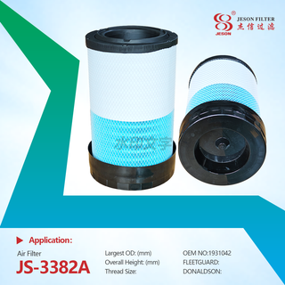 JS-3382A New Screw Compressor Air Filter Replacement Filter Element Oem AF25123 P785590 P785401 3222188151 3222188161 P953304