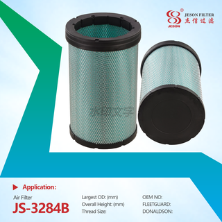 JS-3284AB High Efficiency Truck Air Filter AF351K AF25338 AF25339 AF25288M AF25289M AF1904M AF1905M for Heavy Duty Construction Machinery