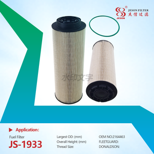 JS-1933 High Quality China Oem Factory Oil Filter 1852006 2133096/2277129/ 2164463 for Daf Truck Parts Fule Filter