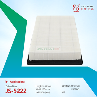 JS-5222 High Quality Air Filter for Trucks Models 50012063 PA5669 AF55838 AT307501 346-8243 8243