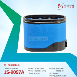 JS-9097AB Truck Spare Parts air Filter P621984 P621983 565825D1 RE261960 P616056 P611698 P611696 P608677 CA5500