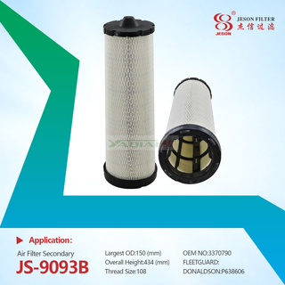 JS-9093AB 577-1433 337-0790 Factory Supply Excavator Engine Spare Part Air Filter 5771433 3370790 SA16826 SA16838