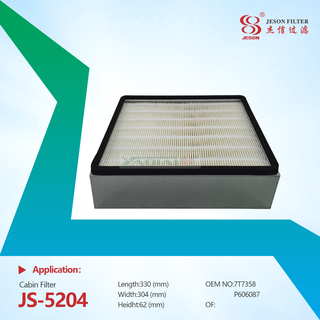 JS-5204 7T-7358 7T7358 Air Conditioning A/C Filter Wholesale Customization Engine Water Fuel Separator Filter Element for 910E 910F