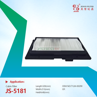 JS-5181 Factory Price High Quality Air Conditioning Filter 71LM-00290 SC80108 71LM00290 11K6-91451 SKL46958