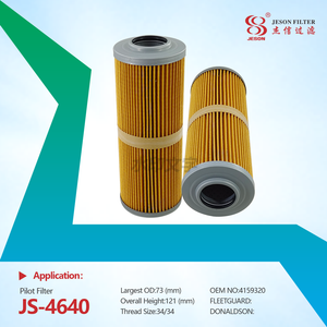 JS-4640 EX1800-2 EX3500 Excavator Accessories 3021593 315041 4121277 L315041 Hydraulic Filter HF7918 HF7920 P551245