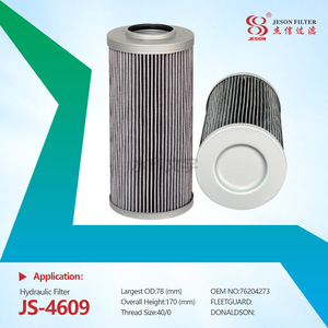 JS-4609 High Quality Hydraulic Filter 76204273 SH 52817 10115197 P185407 SH 52192 for Demag AC150 AC155 AC25