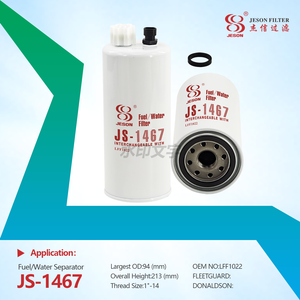 JS-1467 High-Quality Aftermarket Replacement Metal Spin-On Oil Filter | Factory Direct Wholesale LFF1022 SN 40514