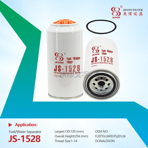 JS-1528 Wholesale Diesel Engine Diesel Engine Parts Oil-water Separator Assembly Fuel Filter 5405296 FS20124 for Heavy Duty Truck