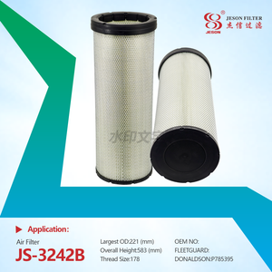JS-3242B Newest Hot Sale YAOTAI With Good Price Truck Air Filter P785395 P785394 K3663 X770688 21386644 21386706