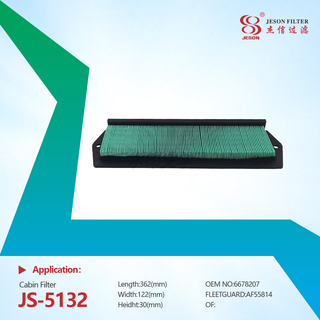 JS-5132 Factory Price High Quality Heavy Truck Engine Parts Air Filter PA5626 CA-88010 6678207 Cabin Air Filter