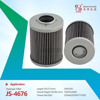JS-4676 Truck Diesel Engine Parts Hydraulic Oil Filter P173043 P173030 GO1872Q P173044 4303429 52272929 HY3281038 HY9050 HF30724 P173042