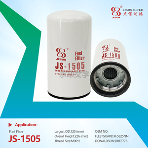 JS-1505 Manufacture Directly Filters Truck Fuel Filter FF5776 FF5825NN for Cummin Diesel Engine Filters